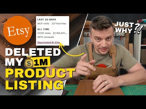 Etsy Deleted My Top Product After $1M in Sales — Here’s What Really Happened