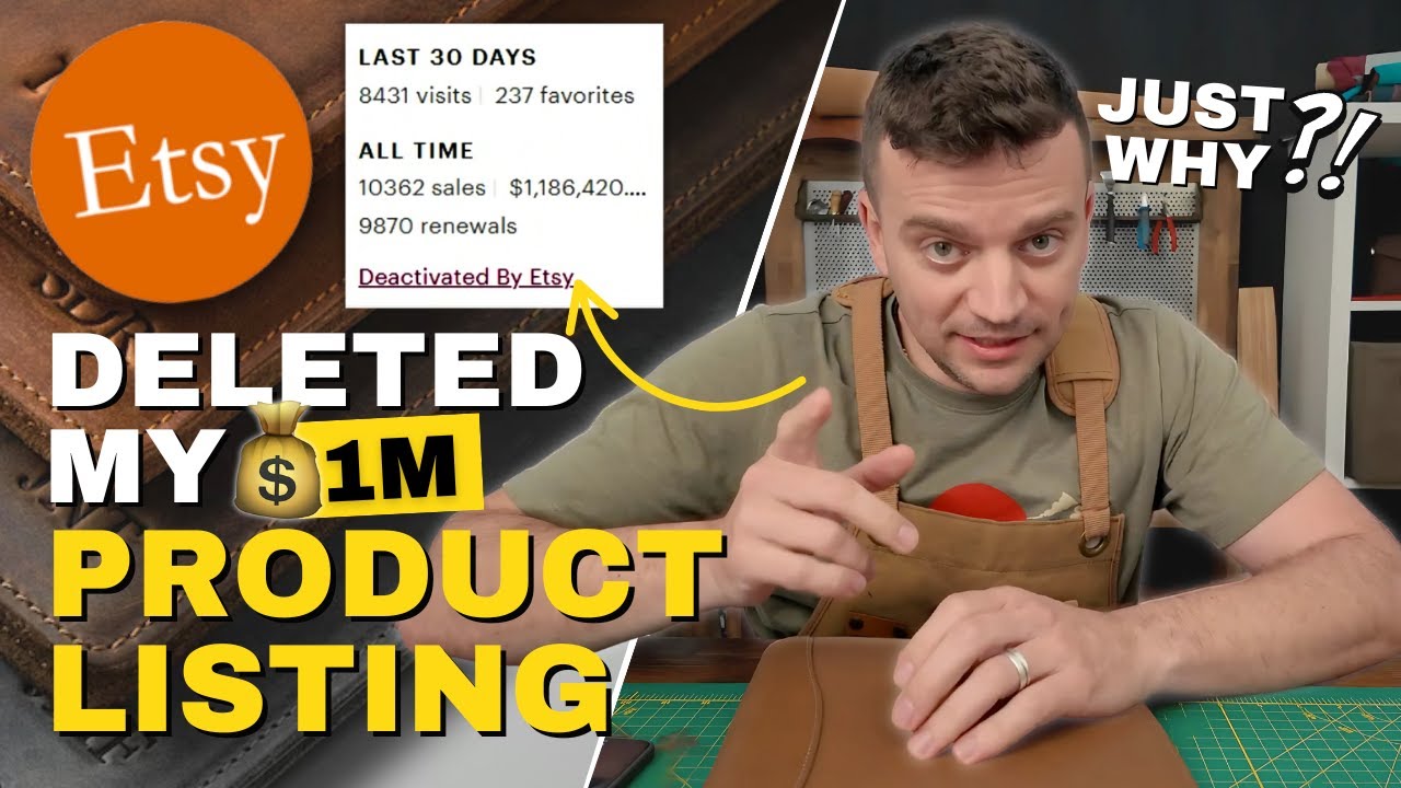 Etsy Deleted My Top Product After $1M in Sales — Here’s What Really Happened