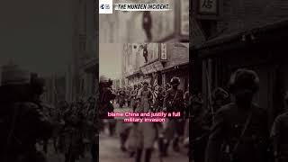 THE MUKDEN INCIDENT— The Spark in Manchuria #history #facts #historyfacts  #news
