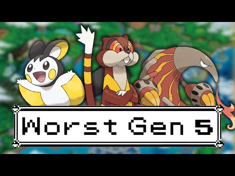 The Worst Gen 5 Pokémon