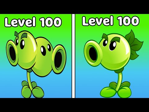 Double Peashooter Level 100 Vs Repeater Level 100