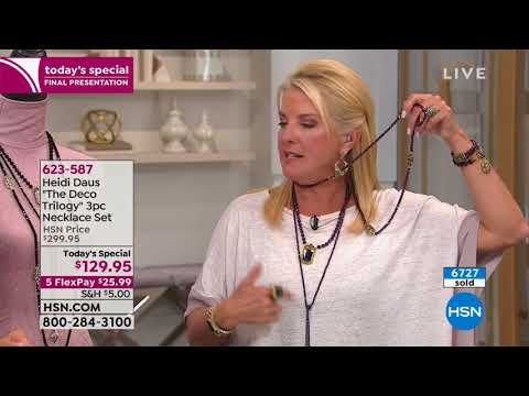 HSN | Heidi Daus Jewelry Designs 15th Anniversary 09.06.2018 - 10 PM