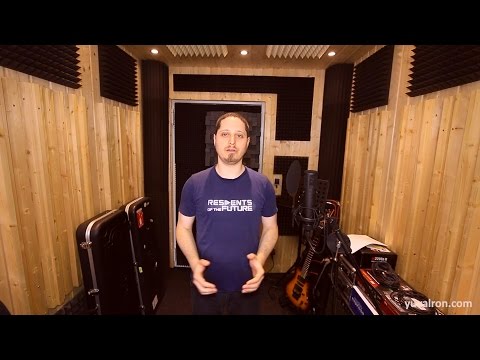 How to build a home studio - Episode 3: Ceiling frame, infrastructure, proofing and paneling