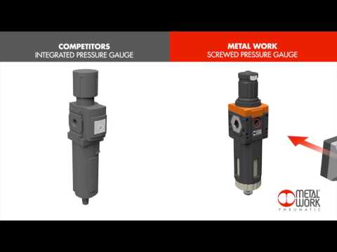 Metal Work Pneumatic - pressure gauge - zdjęcie