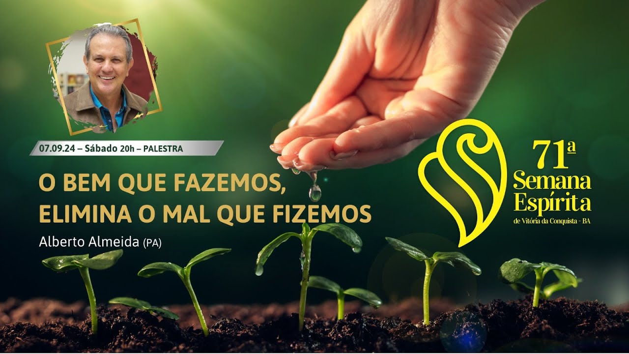 Alberto Almeida • O bem que fazemos, elimina o mal que fizemos