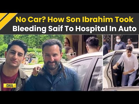 Saif Ali Khan Attack: Here's How Son Ibrahim Took Bleeding Saif Ali Khan To Hospital In An Auto