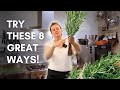 Do You Know What You Can Do With Rosemary