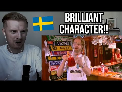 Reaction To Robert Gustafsson (Bertil Svensson - I baren på Gran Canaria) Swedish Comedy