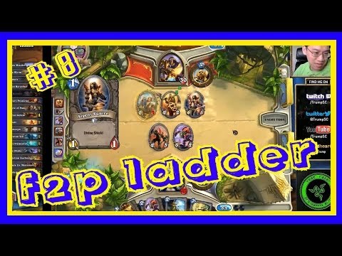 Hearthstone F2P ladder climb on EU #8