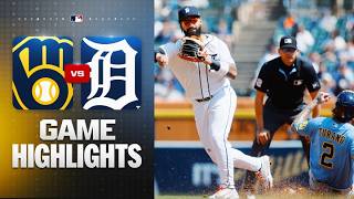 Brewers vs. Tigers Game Highlights (4/23/26) | MLB Highlights