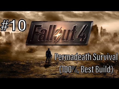 #10 - Fallout 4: Guide to Permadeath Survival (100%, Best Build, Tips) - The Radium Rifle of Doom!