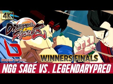 DBFZ @ Winners Finals - NLBC 195 - NGG Sage vs LegendaryPred [4K/60fps]
