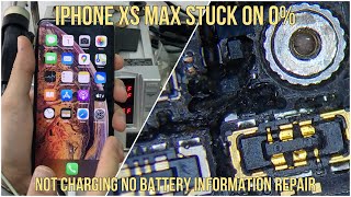 iPhone Xs Max Stuck on 0% (Not Charging) Repair