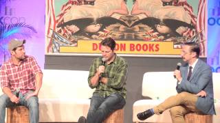 Nick Offerman, John Hodgman, Paul Rudd talk GUMPTION at BookCon 2015 (Full Panel) Video