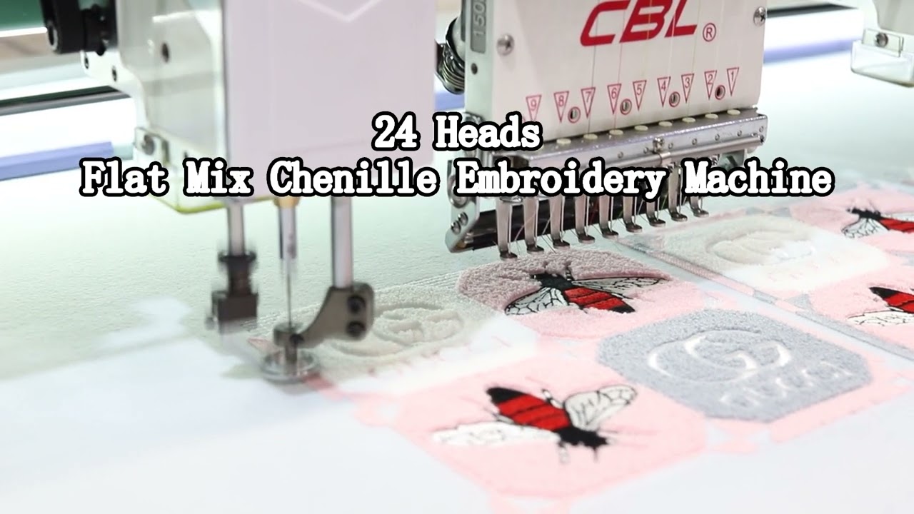 CBL multi-head mixed chenille machine