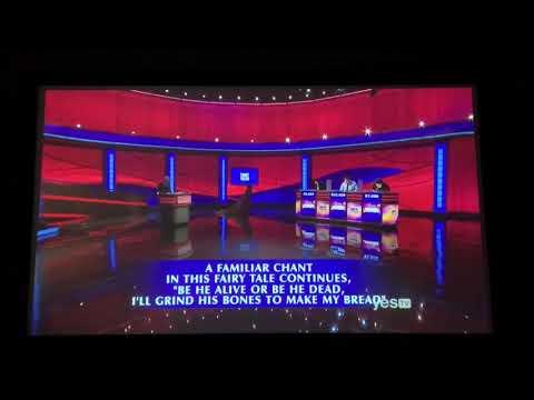 Final Jeopardy - Teacher’s Tournament Day 3 WINNER (5/27/20)