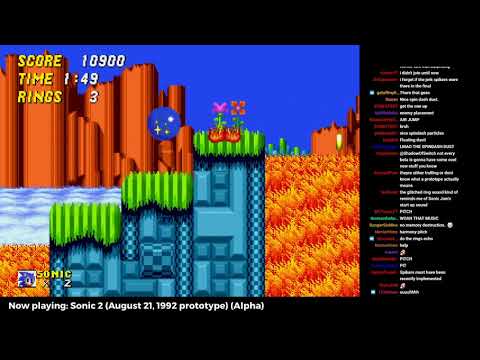 Sonic Month 2019 Stream #4 - Sonic 2 (Part 2 - August Prototype)