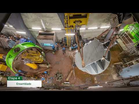 Iberdrola repara dos vávulas de baja presión en la central hidroeléctrica de Villarino