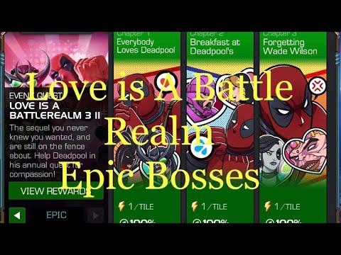 Love is A Battle Realm 3 II  Epic All Boss Fights