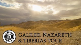 GALILEE, NAZARETH, TIBERIAS Tour | ISRAEL Travel Vlog