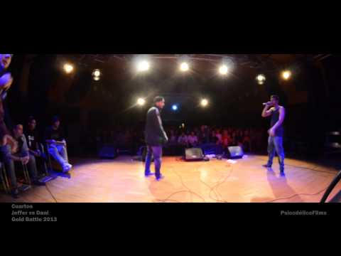 Jeffer vs Dani - Cuartos - FINAL NACIONAL, GOLD BATTLE 2013