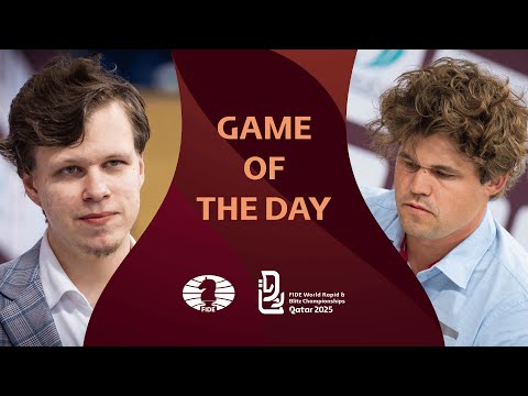 🇳🇴 Magnus Carlsen lost to Vladislav Artemiev in Round 7 of the FIDE World Rapid Championship