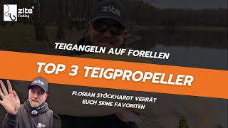 Forellenangeln mit Forellenteig: Die 3 Top Teigpropeller von Florian für mehr Forellen am Band!