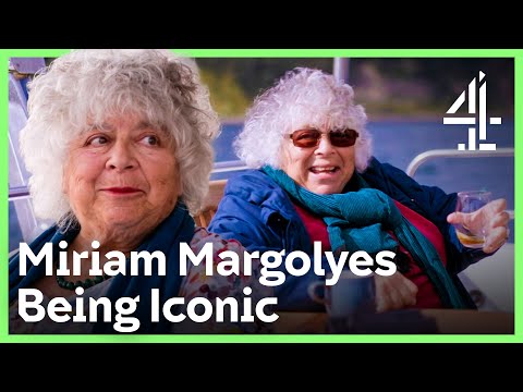 Thumbnail of the video: Miriam Margolyes Being Absolutely Iconic | Miriam and Alan: Lost in Scotland and Beyond | Channel 4