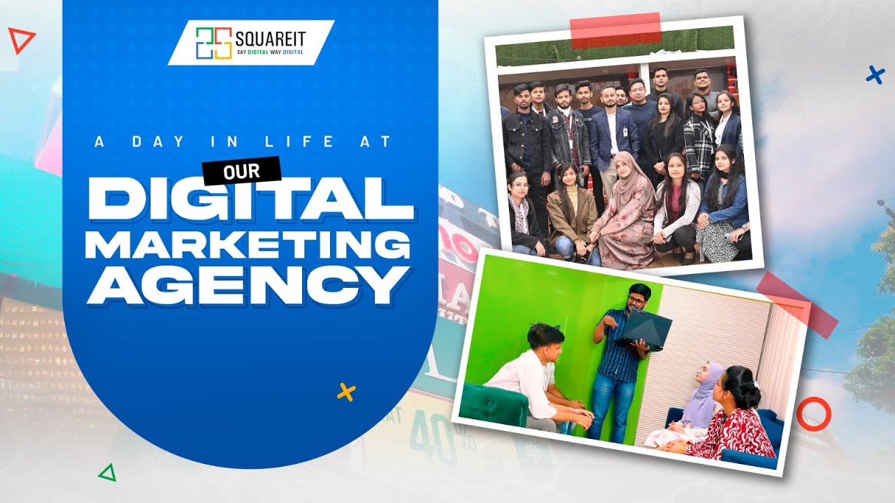 A Day In Life At Our Digital Marketing Agency | Squareit Solutions | Behind-the-Scenes ✨📈
