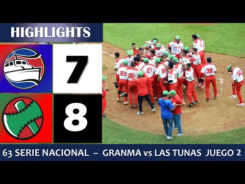 🔴 63 Serie Nacional | Highlights: Granma vs. Las Tunas Juego 2 (10/3/24)