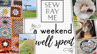 Sew Ray Me ~ a weekend well spent 🥰 ~ Scottish countryside walks, crochet, and pottering about 💕