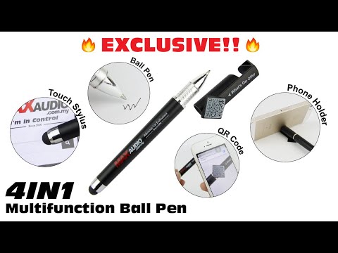 HOW Maxaudio 4 In 1 Multifunction Ball Pen Works?
