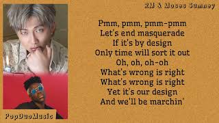 Download lagu RM - Around The World in a Day (feat. Moses Sumney) Lyrics | PopDuoMusic mp3