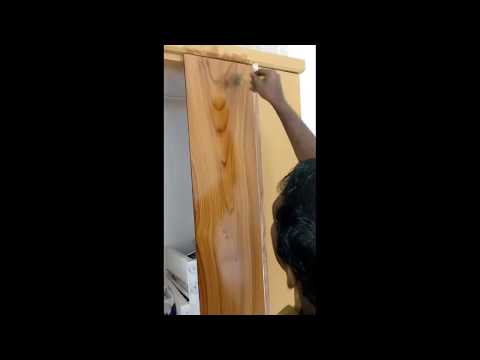 How create wood grains on painted surfaces,Teak Wood grains art skill, Painting tips and techniques