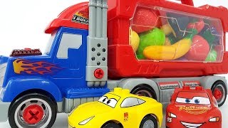 Miss Molly Had a Dolly Nursery Rhymes for Kids Bus Toys Mack Truck Hauler Toys