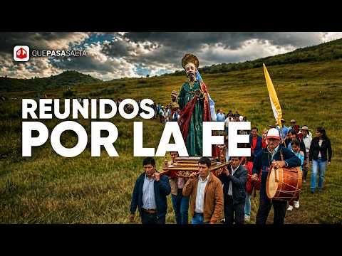 La fiesta patronal más convocante de Guachipas: Caminan kilómetros por fe Salta | #QPSINFORMES