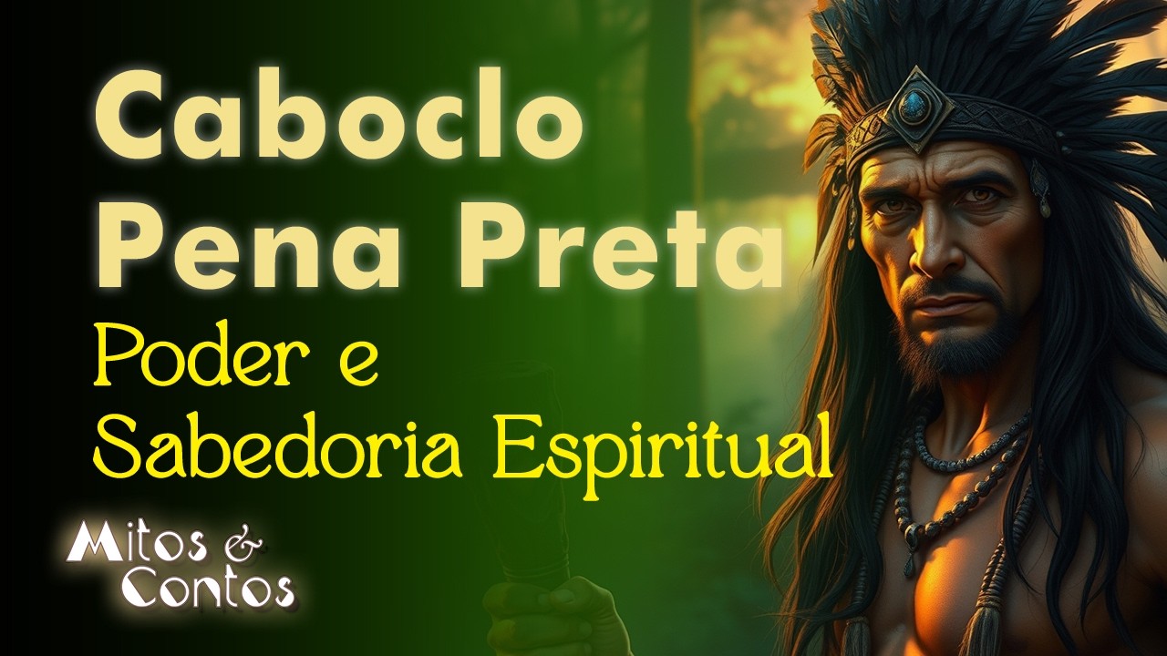 🌿 CABOCLO PENA PRETA: Descubra os Segredos dessa Entidade Mística!