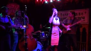 Gal Holiday and the Honky Tonk Revue Singing You Are My Sunshine at New Orleans Chickie Wah Wah's