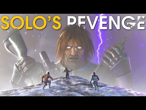 Solo VS Cheating Alpha Tribe - ARK Movie