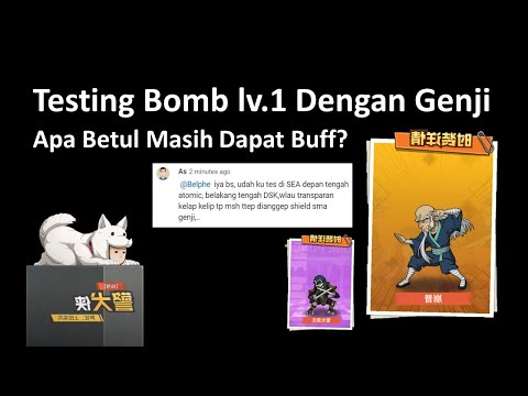 Testing Resilience Core Bomb Lv. 1 with Genji | Can you still get an ATK buff after finishing?