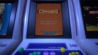 Capcom Arcade Stadium - Commando Gameplay (4K)