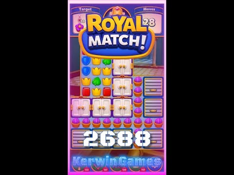 Royal Match Level 2688 - No Boosters Gameplay