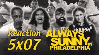 WRESTLEMANIA in PHILLY! It's Always Sunny in Philadelphia - 5x7 - Group Reaction