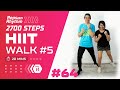 FUN HIIT WALK 20 Min BURN FAT HIIT Walk 5 Walking Workout 64 Keoni Tamayo