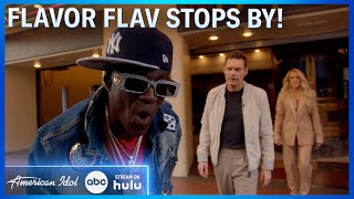 Flavor Flav Joins Carrie Underwood and Ryan Seacrest on American Idol 2025!