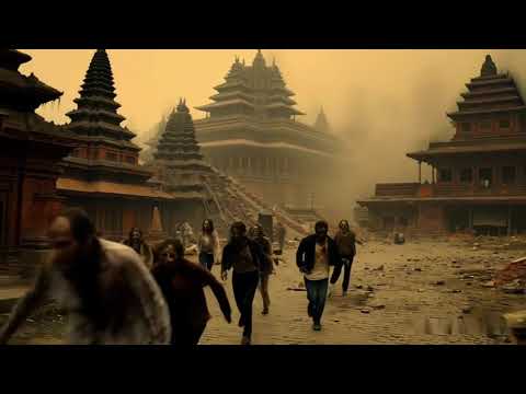 Zombie Apocalypse At Pathan Durbar Nepal (Ai Video)