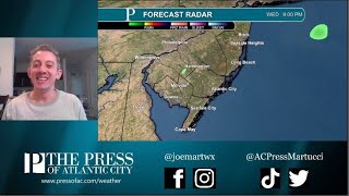 Press of AC weather history in the making, your Tuesday night forecast