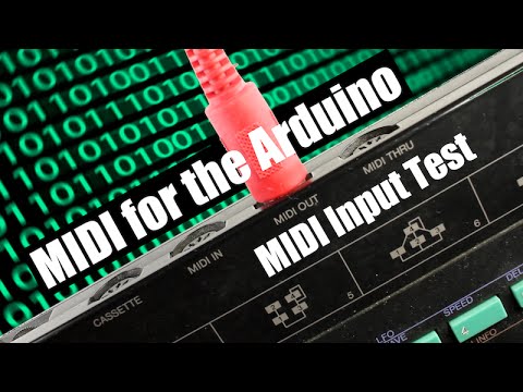 MIDI for the Arduino - MIDI Input Test