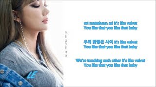 EXID (LE Solo) - Velvet (Rom-Han-Eng Lyrics)