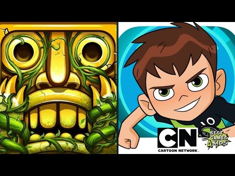 TEMPLE RUN 2 [New MAP, LOST JUNGLE ] VS BEN 10: Up to Speed [Omnitrix Runner Alien Heroes]